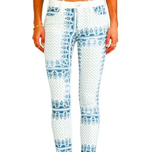 JOE'S ANKLE SCARF PRINT STRETCH JEANS